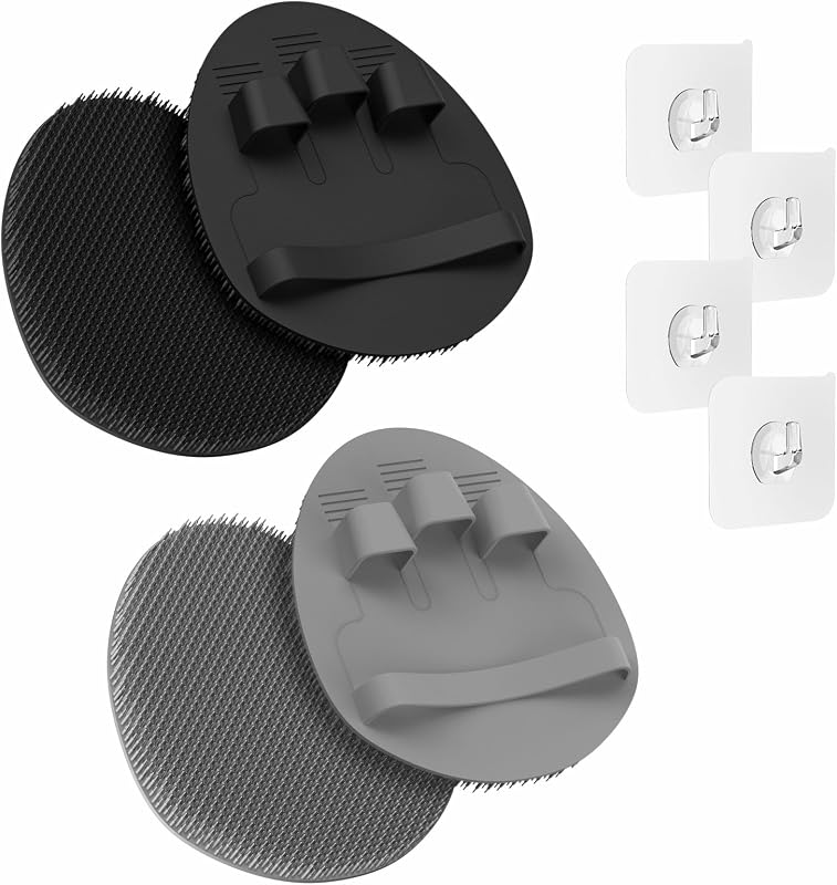 Escova de Silicone para Banho e Corpo Manmihealth, 4 unidades