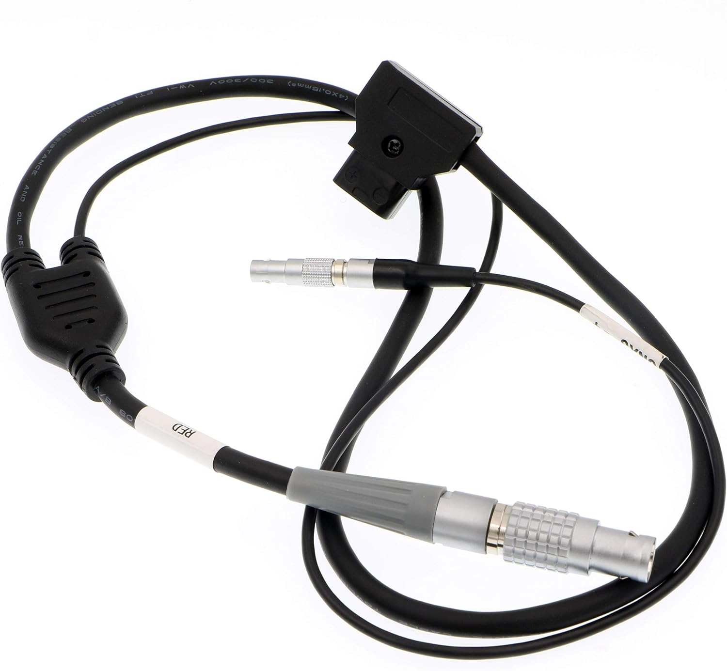 Uonecn RED Weapon SYNC Cable Arri AMC-1 Box Run RED DSMC2 Helium 10 pin Male to 4 pin Male 60cm