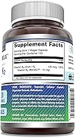 Vista 3 de Amazing Formulas Vitamina K2 Menaq7 MK7 100 Mcg Veggie Cápsulas Suplemento Sin OMG Sin gluten Fabricado en Estados Unidos Adecuado