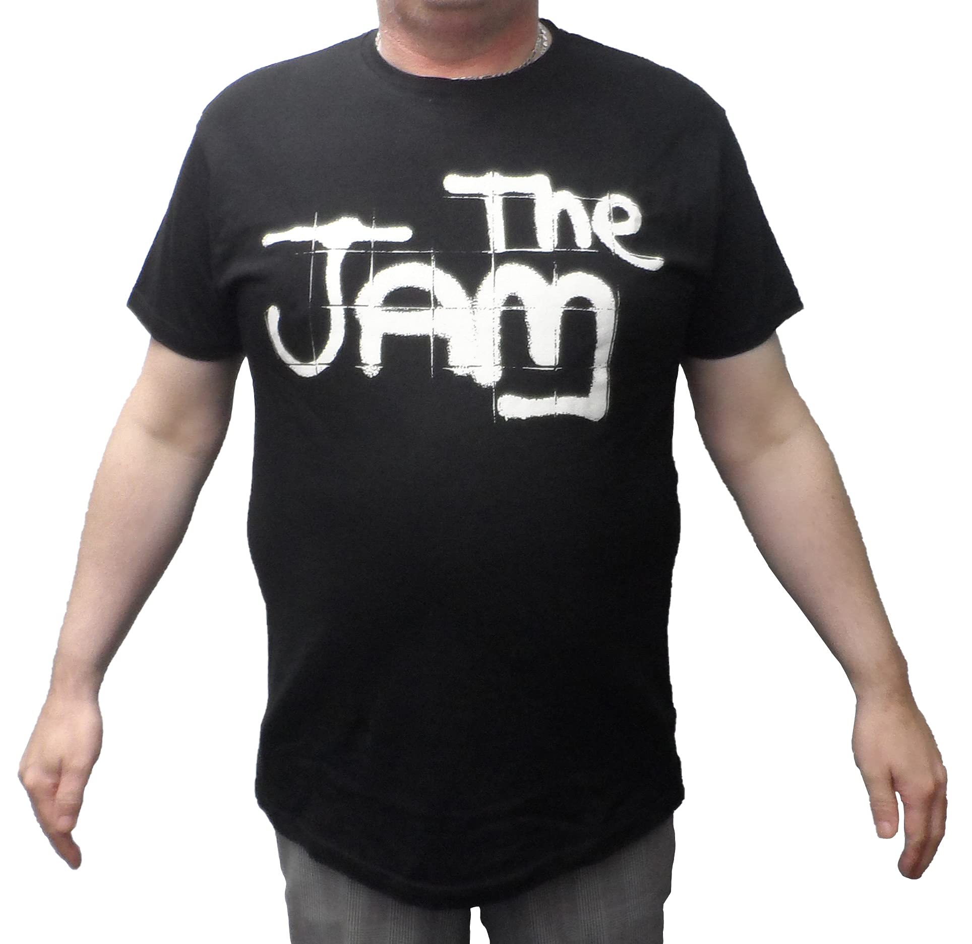 Mazeys Mens Offical The Jam T Shirts (XX Large, Black Wall)