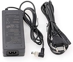 AC DC Locking Power Adapter for SmallHD Atomos Ninja V Inferno Monitor PIX-E5 PIX-E5H PIX-E7