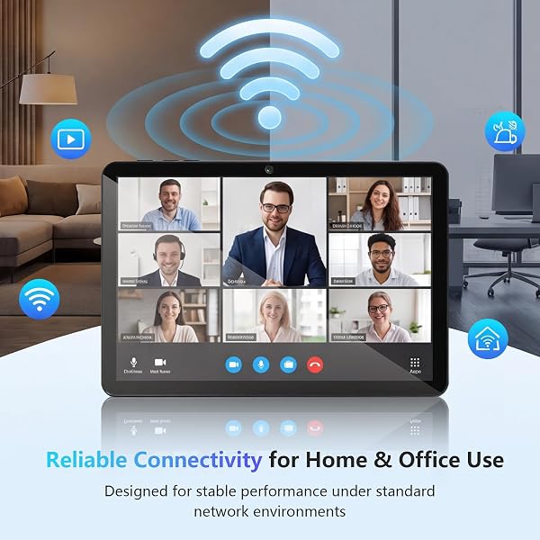 Tablette-Écran HD 10 Pouces, Android 15 Tablette avec Processeur Octa-Core Ultra, 30Go RAM+128Go ROM(Extensible 2 To), Wi-Fi 5G Rapide, Widevine L1, 13MP + 5MP, 6000 mAh, Étui offert Inclus-Noir - 2