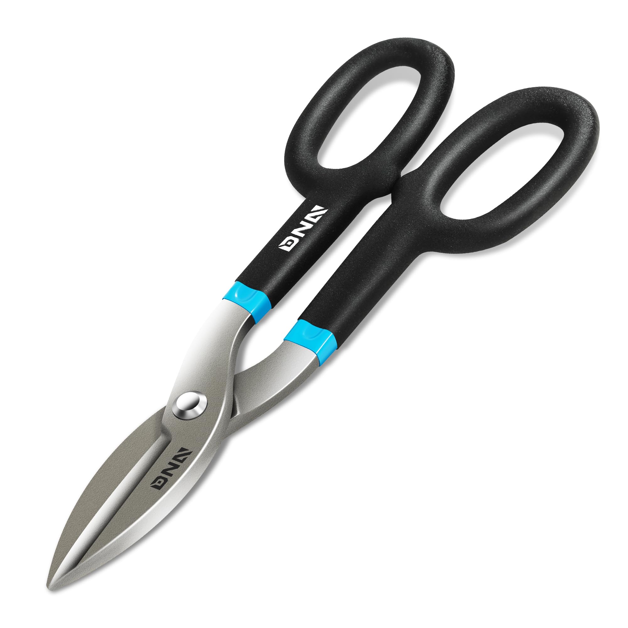 DNA MOTORING Straight Cut Tin Snip Shears, Heavy Duty High