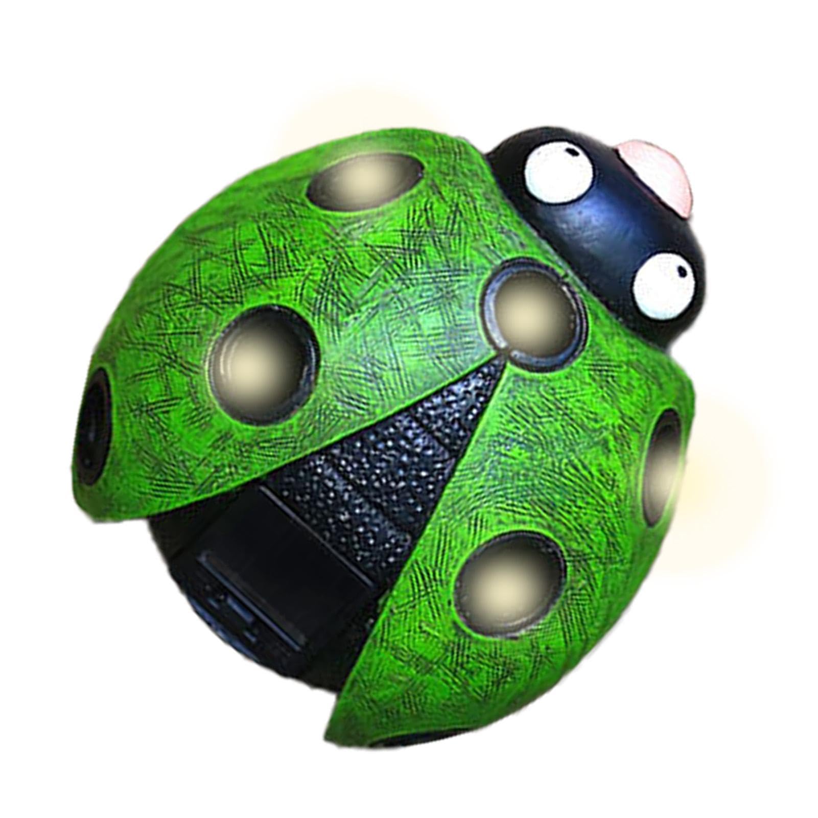 Ladybug Solar Garden Lights,Solar Ladybug Lights | Solar Lights Outdoor Patio Decor | Solar Light for Outdoor, Solar Garden Lights, Outdoor Decor Light by g