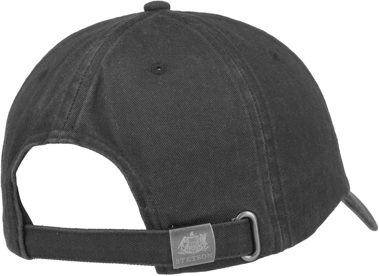 Stetson Rector Baseball Cap Cotton UV Protection Strapback Unisex Summer Winter