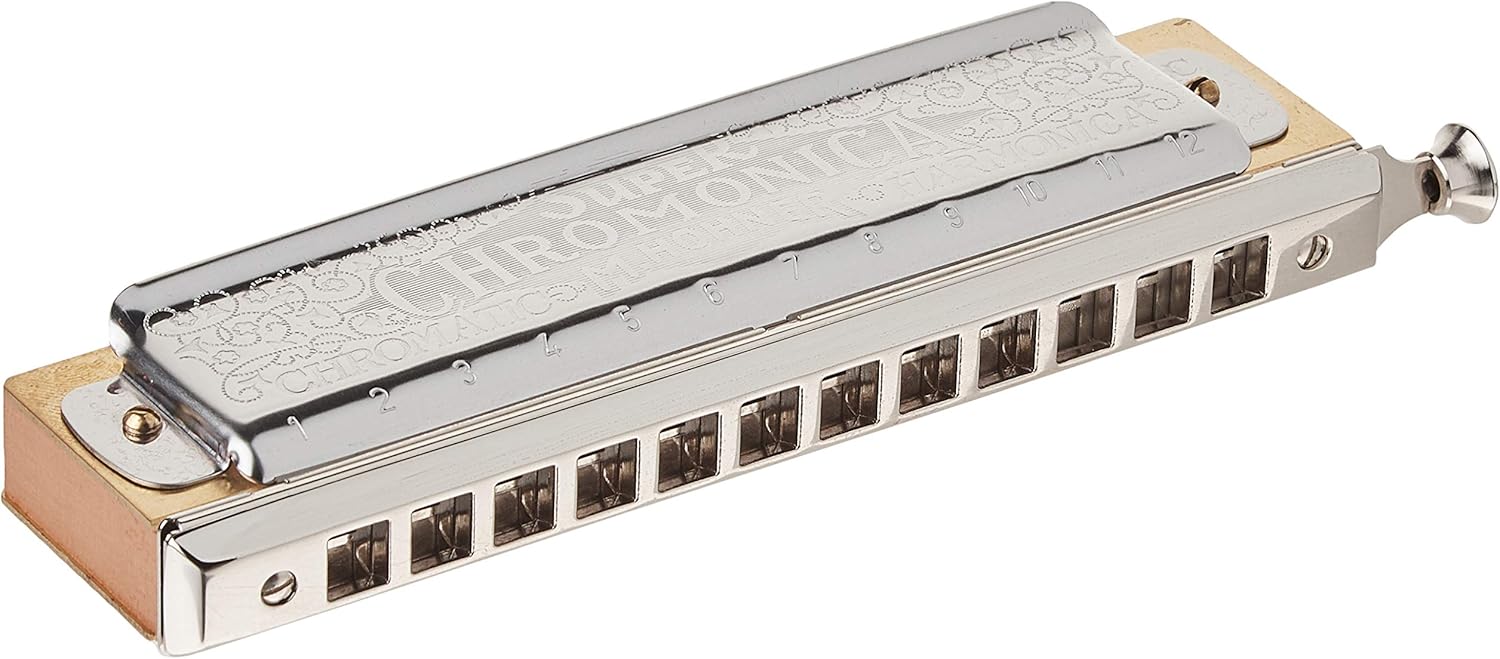 Hohner Accordions 270BX-C Super Chromonica Chromatic Harmonica, Key of C, Brown