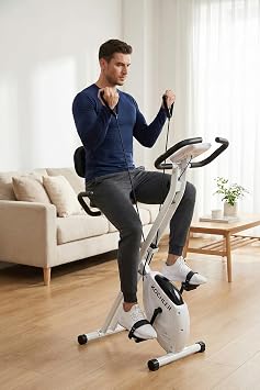 Kochler X Bike Exercise Bike - 3-in-1 Fitness Equipment - Vertical Fitness Bike