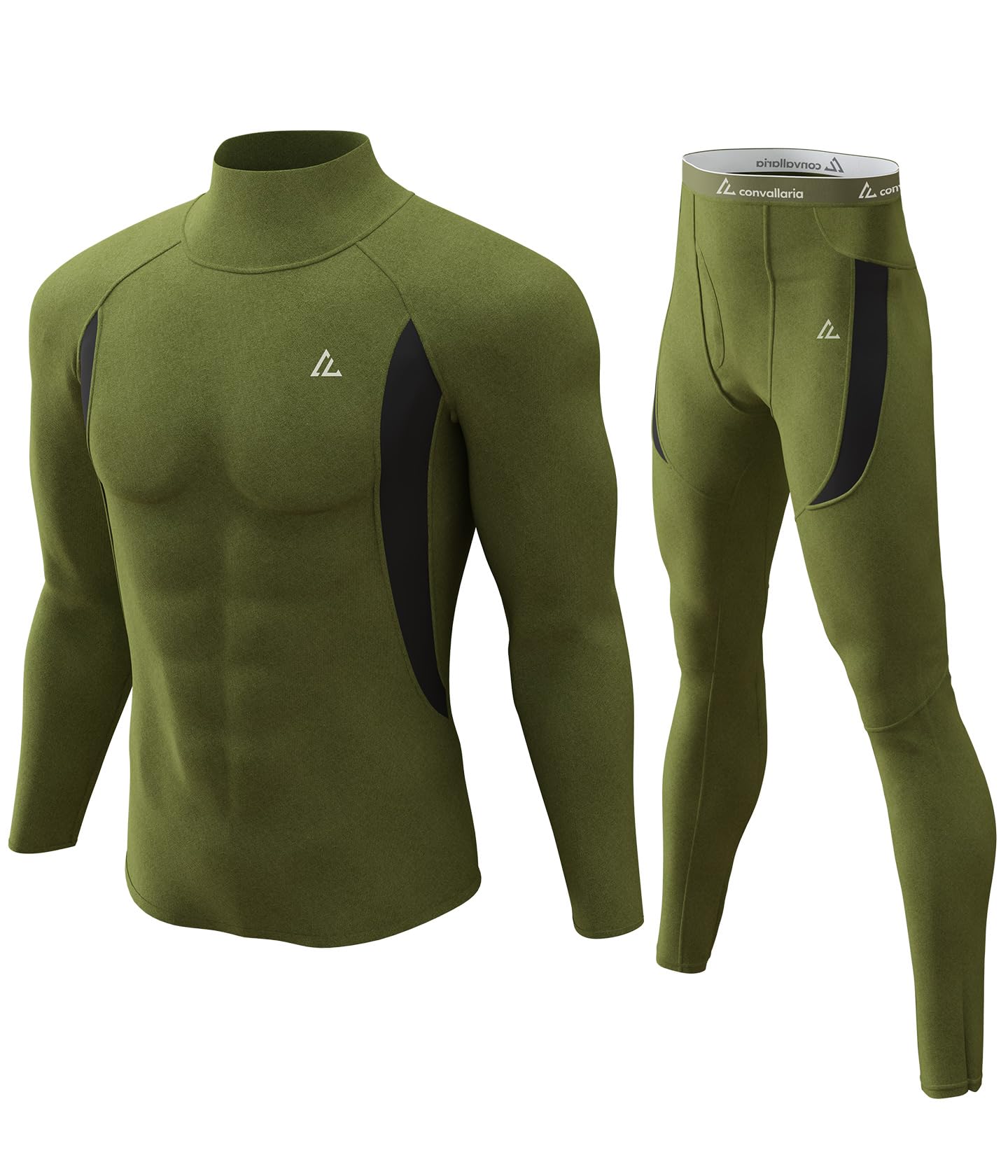 Mens Thermal Underwear Long Johns Set Cold Weather Hunting Base Layer