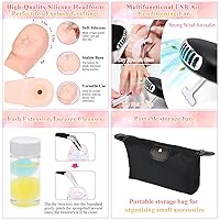 Vista 19 de EyeLash Extension Kit for Beginners, Professional Lash EyeLash Extension Practice Kit with Everything, Mannequin Head, Eye Lashes Glue, Lash Kit for
