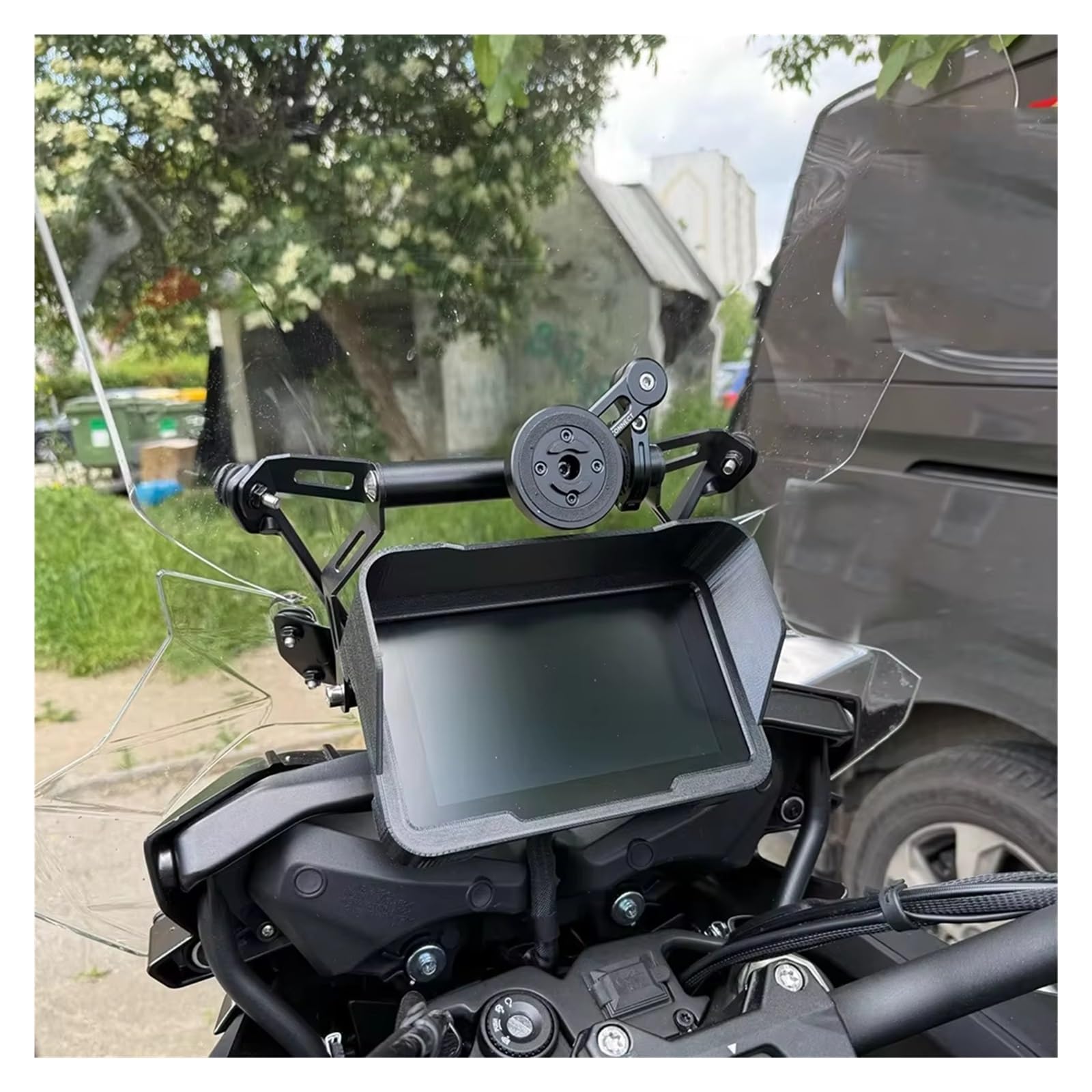 pour QJMOTOR pour SRT 750 800SX 800X 900X 900SX SRT900 SRT800 Support De Téléphone Moto Navigation GPS Support Guidon Moto GPS