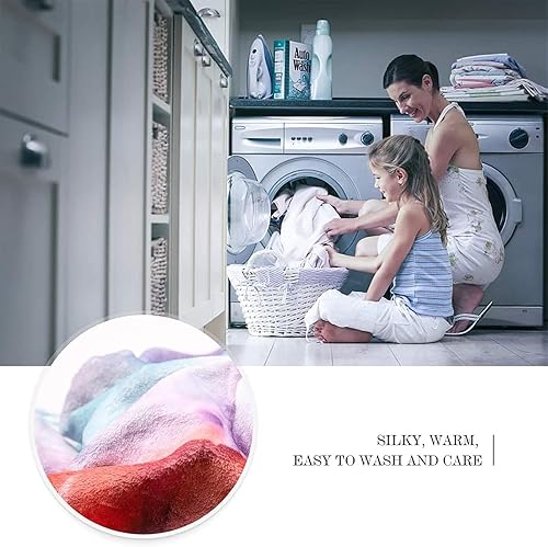 Miniatura 5 de Jekeno Manta con estampado de niña negra afroamericana con texto en inglés "I AM The Queen", regalos para mujeres, niños, niñas, amigas, decoración