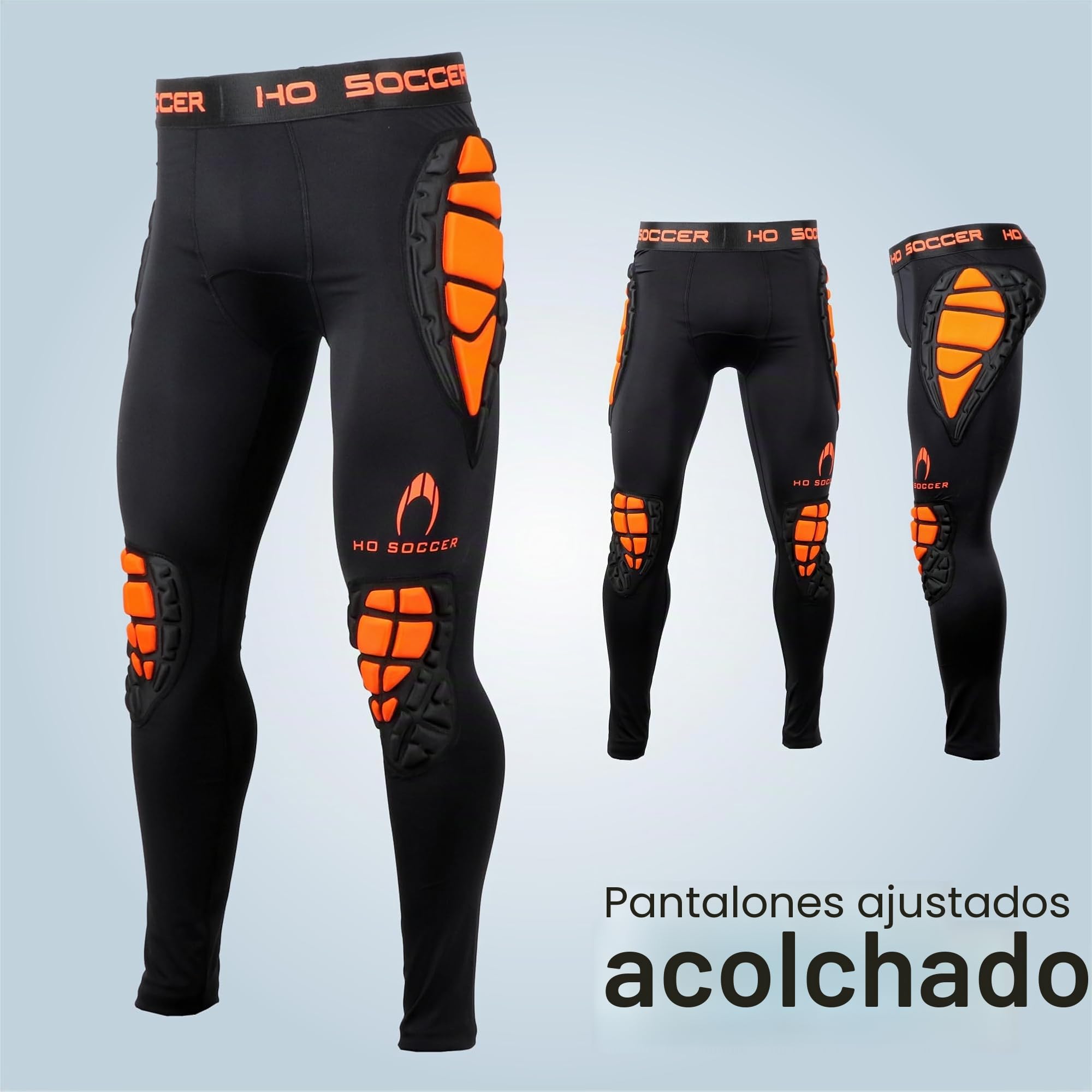 Pantalones Largos de Portero Impact, con Protecciones, Unisex niños.
