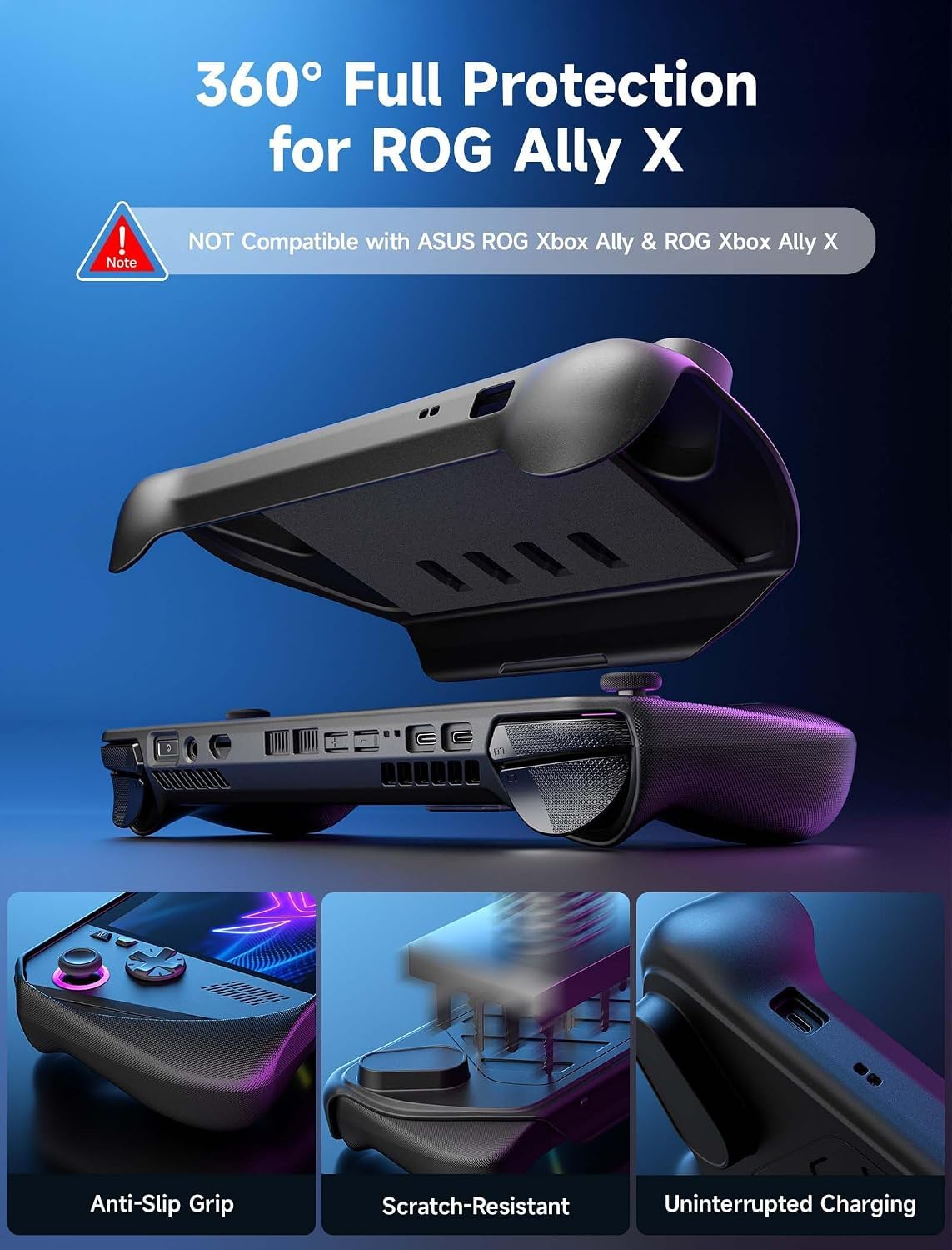 Amazon.co.jp: JSAUX ModCase ROG Ally Xに対応 取り外し可能な