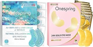 Parches de colágeno con retinol para debajo d...