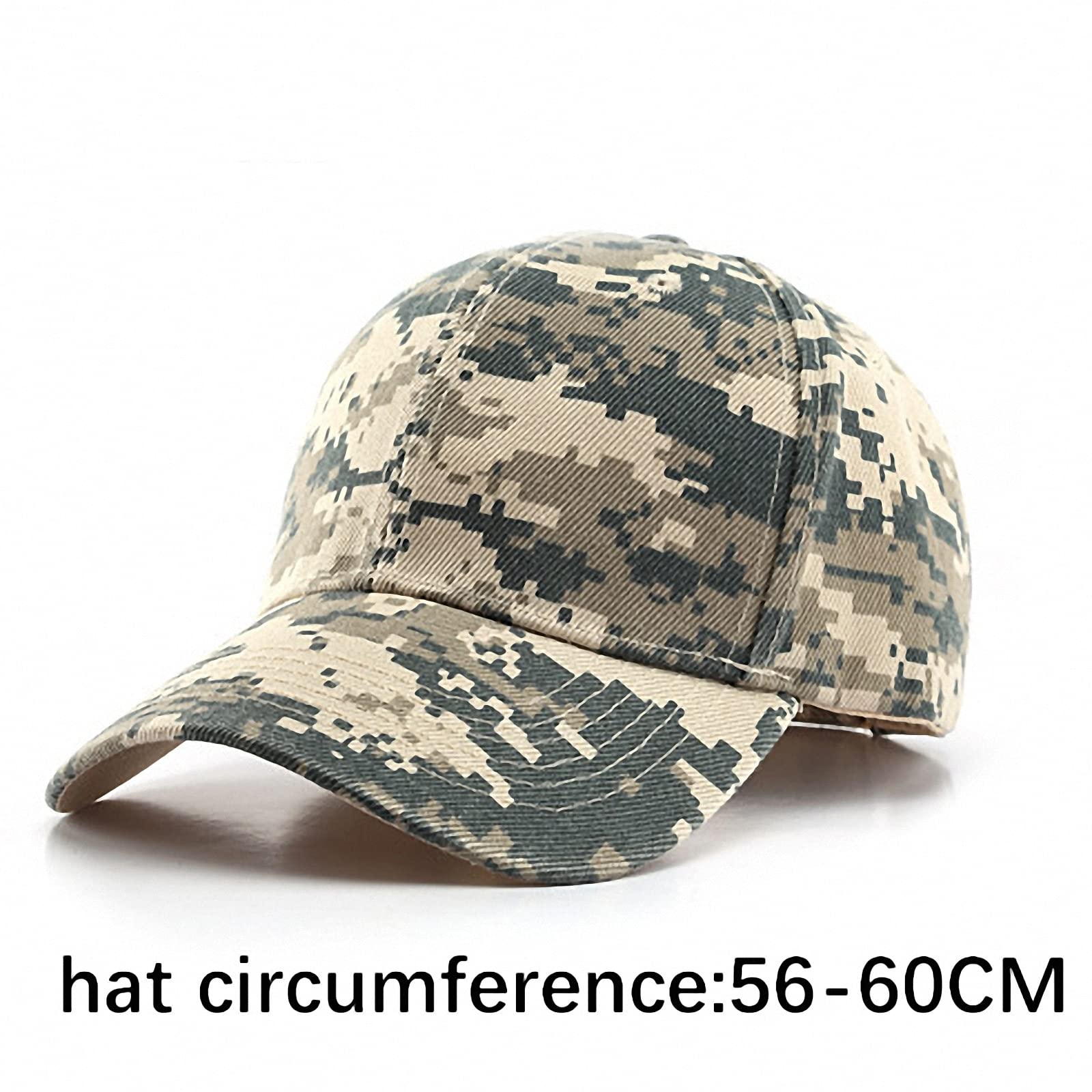 Cappello Baseball Mimetico Unisex Adulto &ndash; Esercito Militare, Pesca, Regolabile &ndash; Fatto A Mano UK