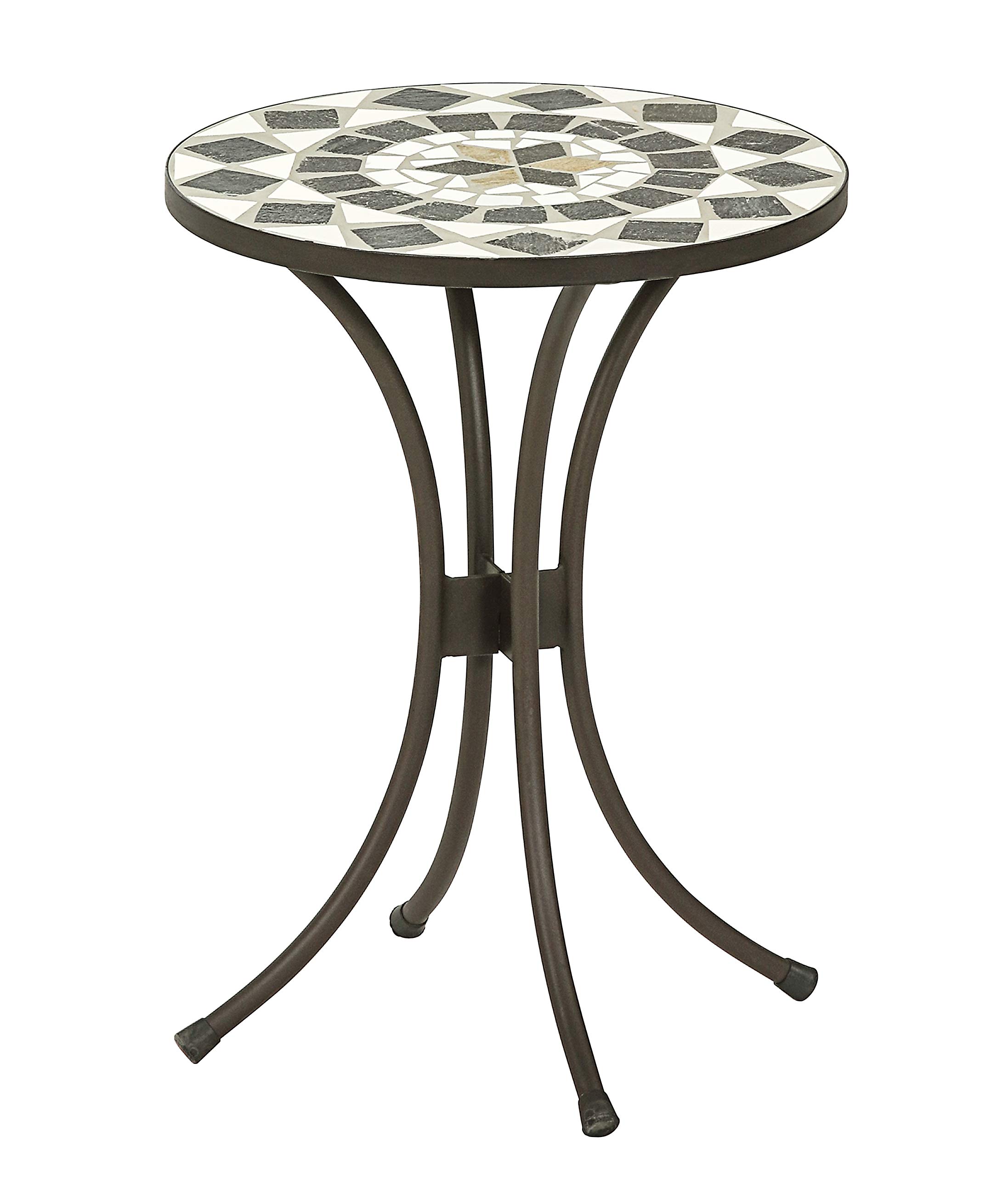 Tabouret à Fleurs Dehner Diana en Mosaïque - Ø 41 cm, Hauteur 54 cm