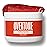Overtone Semi Permanent Hair Color Conditioner, Poppy Orange, 8 oz, Nourishing, Damage-Free, Color Depositing Mask for All Hair Types with Shea Butter & Coconut Oil, Vegan & Cruelty-Free