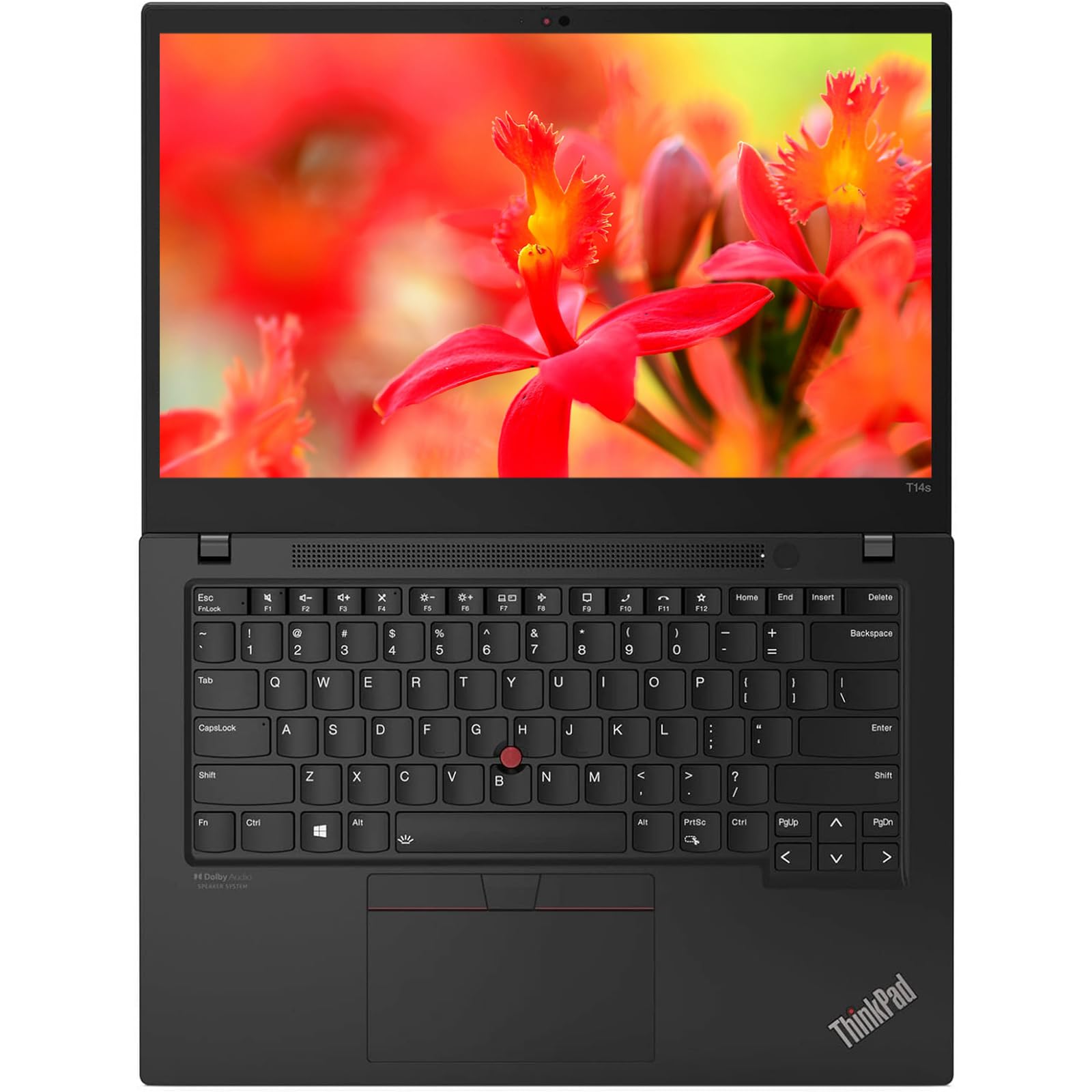 Lenovo T14s Gen2 Thinkpad Laptop, Display da 14" FHD (1920 x 1080) Computer Business, Processore 11th Gen Core i5-1145G7, RAM 16GB, Storage 512GB SSD, Tastiera QWERTY, Windows 11 Pro (Ricondizionato)
