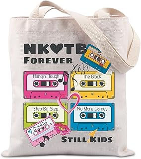 NK*TB Gift 90s Music Band Gift Music Lover Gift Classical Pop Music Band Concert Fans Gift Tote Bag