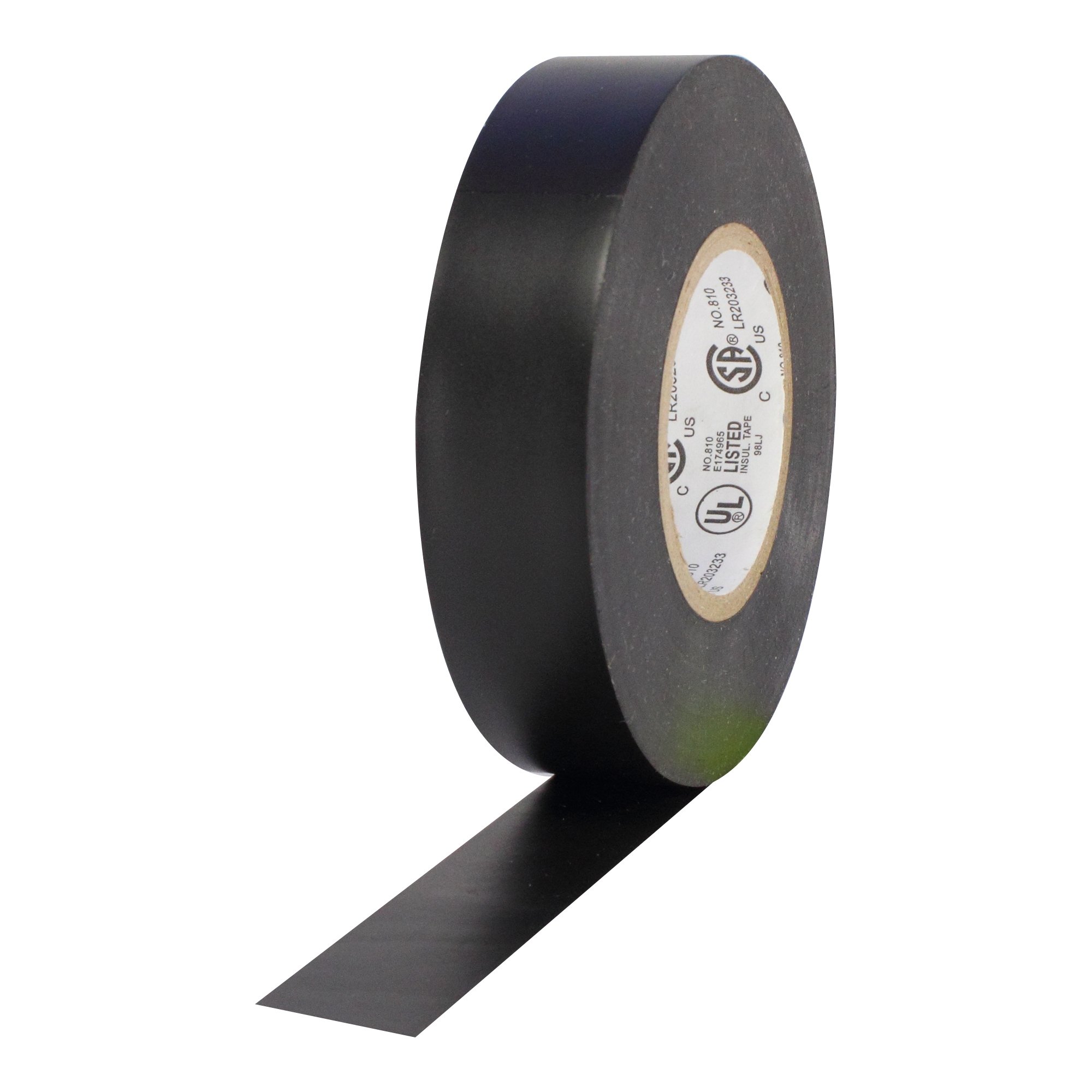 ProTapes 840178017536 Pro Plus – Propósito general Cinta Aislante, longitud de 600 V Rigidez dieléctrica, 66 "x 3/4" de ancho, 100 unidades), color negro