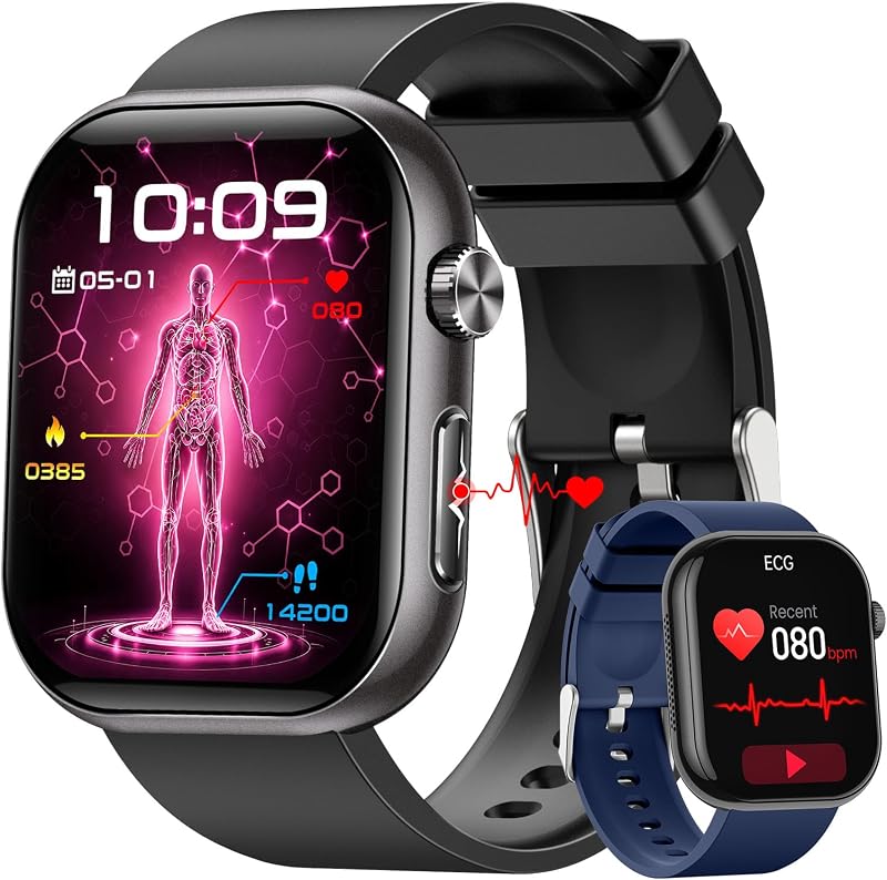 FOSMET Smartwatch Donna con ECG e monitoraggio salute
