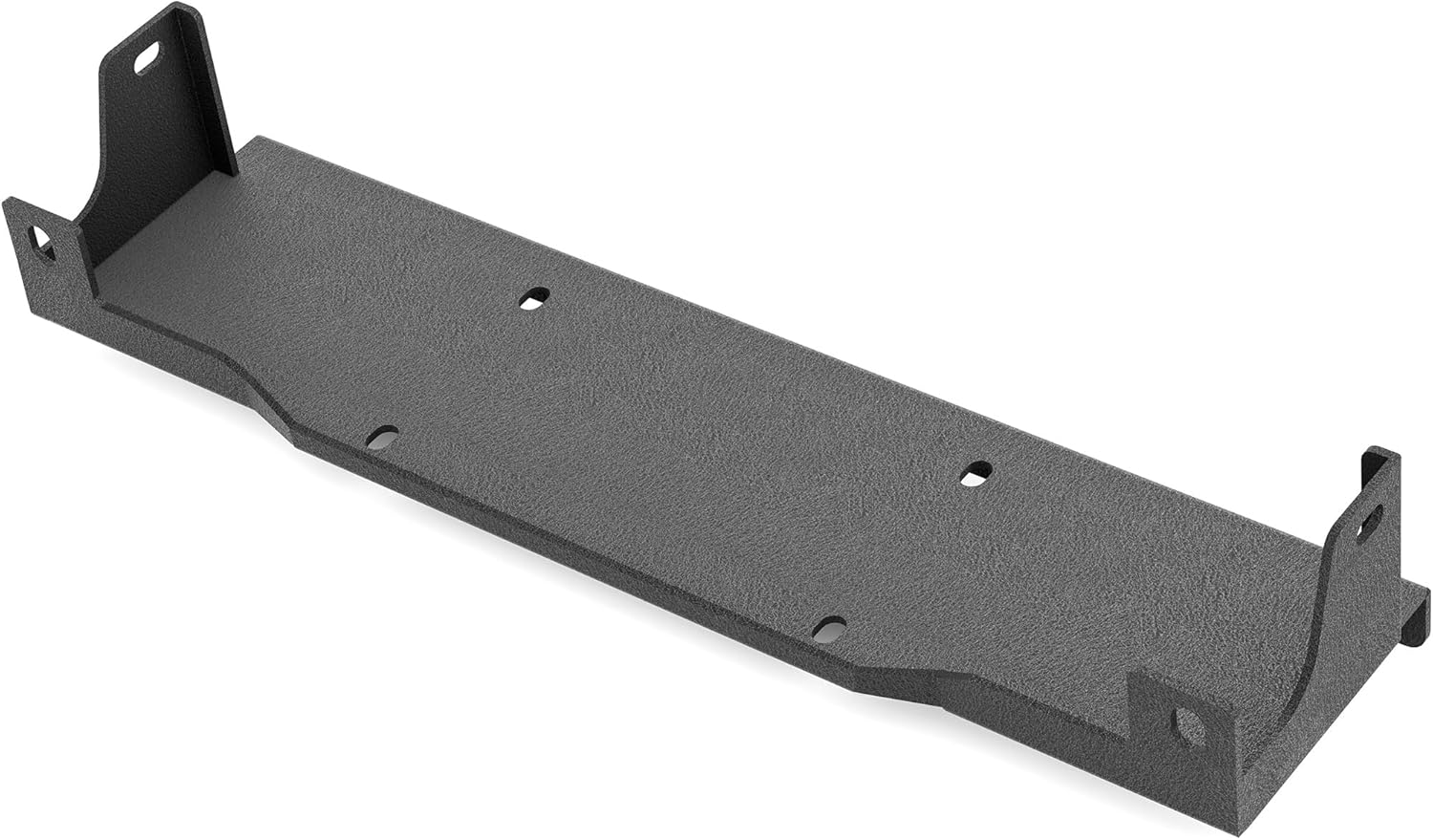 for JL & JT Winch Mounting Plate Compatible with 2018–2026 Jeep Wrangler JL JLU & Gladiator JT, Fits 10" x 4.5" Winch Bolt Pattern, Heavy-Duty Steel Bracket, 12000 lb Towing Capacity, Black