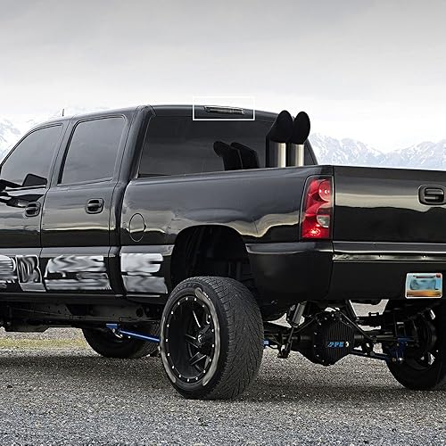 Miniatura 9 de G-PLUS 3 luz de freno, compatible con Chevy Silverado 1999-2007  GMC Sierra1500 2500 3500 1999-2007, luz de carga trasera LED de alto montaje (lente