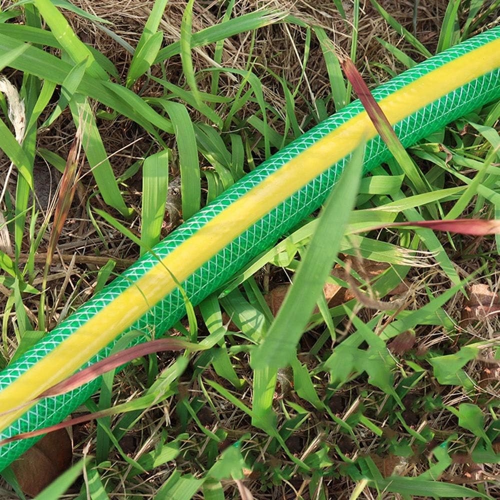 Green Water Hosepipe PVC and Polyester Material 3-Layer Durable Watering Hose for Industrial Agricultural Household Daily (Size : 25mm-10m) (19mm)