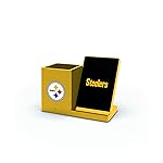 SOAR NFL Wireless Charger and Desktop Organizer, Pittsburgh Steelers