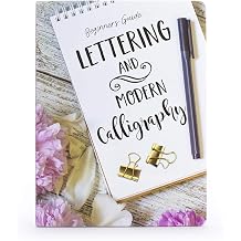 VOTUM Beginners Step by Step Guide for Lettering and Modern Calligraphy, Learn Hand Lettering and Brush Lettering Style 1
