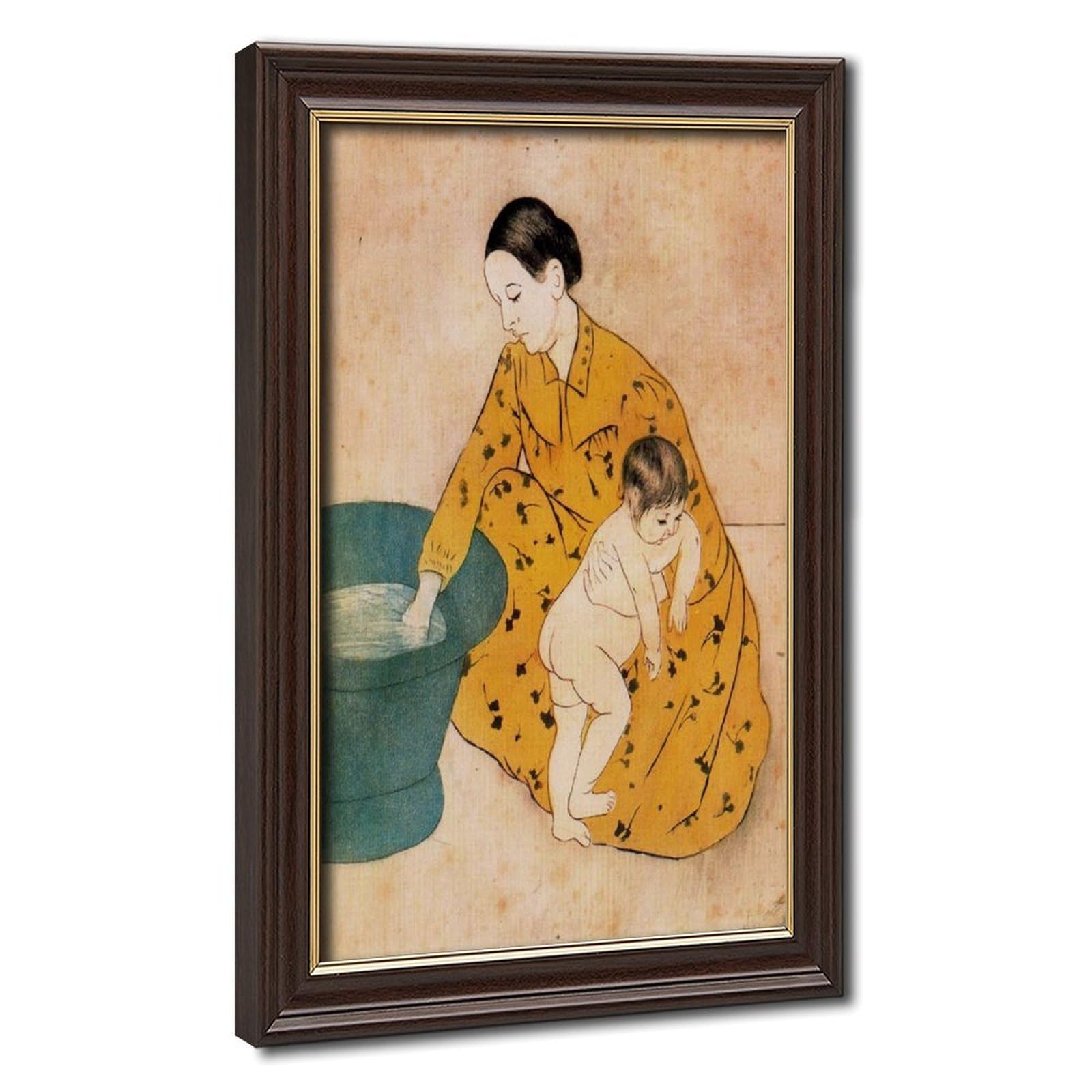 Impression sur toile The Bath de Mary Cassatt - Une touche de douceur pour bureau - 8