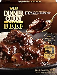 エスビー食品 ディナーカレー エクストラビーフ 中辛 200g ×5個