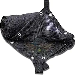 Tela Sombreamento Garagem Piscina Sombrite 80% Alça Reforçada Medidas - 4x1 4x2 4x3 4x4 4x5 4x6 4x7 4x8 (4mx5m)