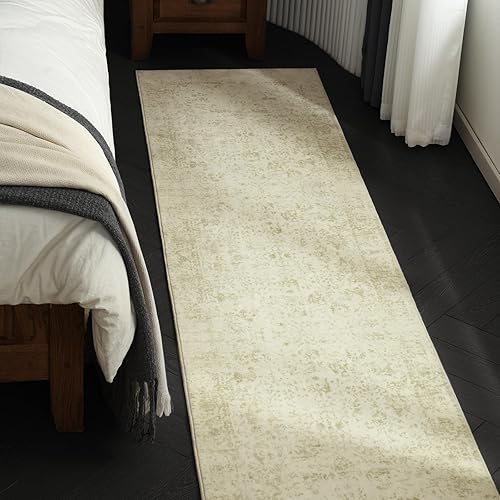 Miniatura 3 de Alfombra lavable para pasillo de 2 x 10 alfombra de entrada, cocina, dormitorio, baño, alfombra de piso  Alfombra antideslizante con respaldo de