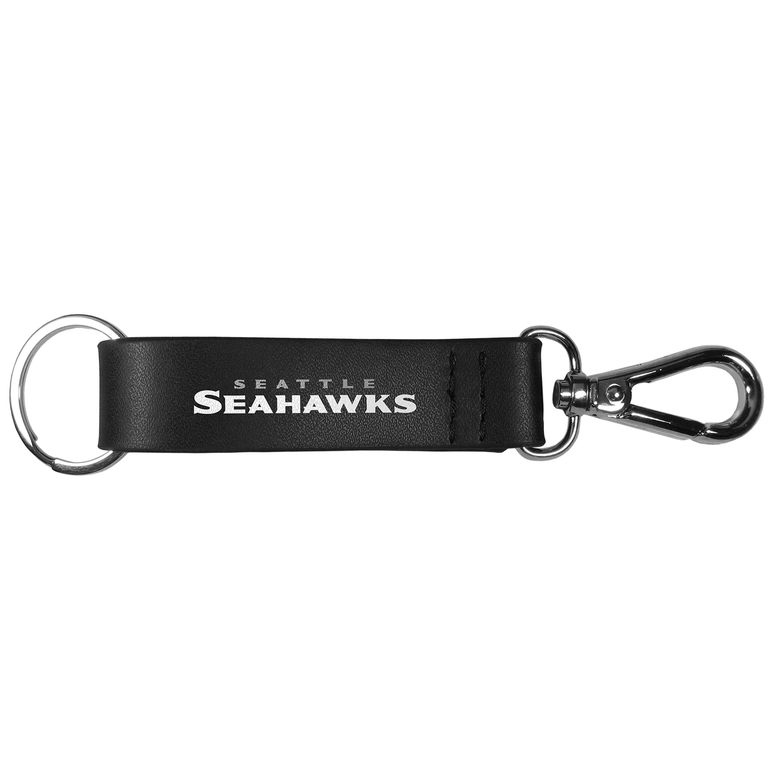 SiskiyouSports NFL unisex-adult Black Strap Key Chain