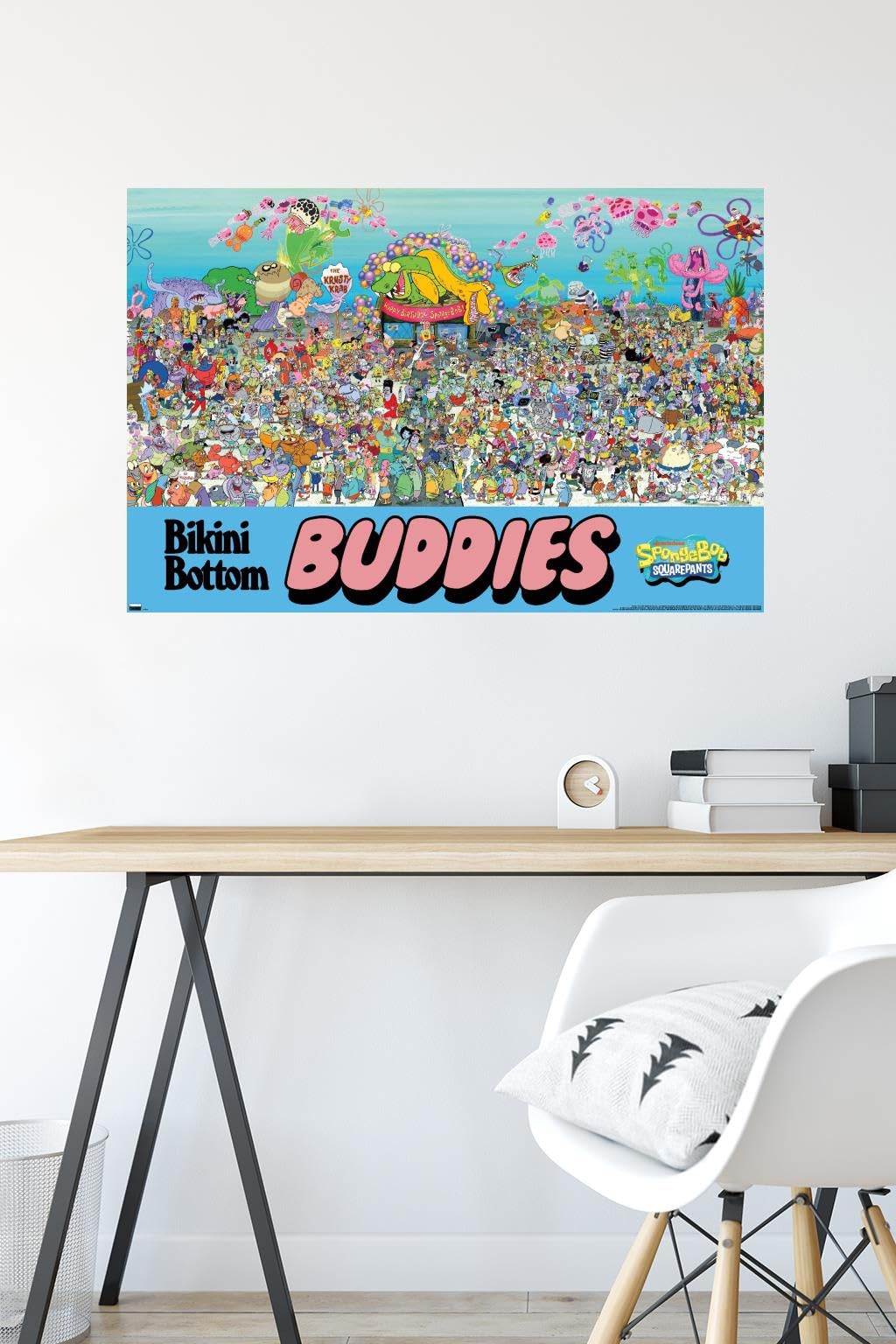 Amazon.co.jp: Trends International ニコロデオン スポンジボブ 25th