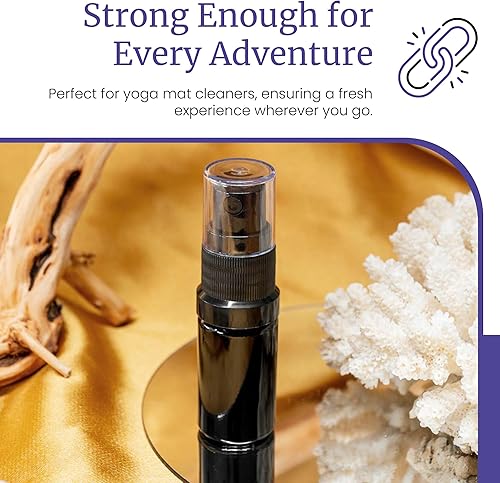 Miniatura 7 de Infinity Jars Botella de spray de niebla fina de vidrio ultravioleta negro de 0.2 fl oz (0.17 fl oz)