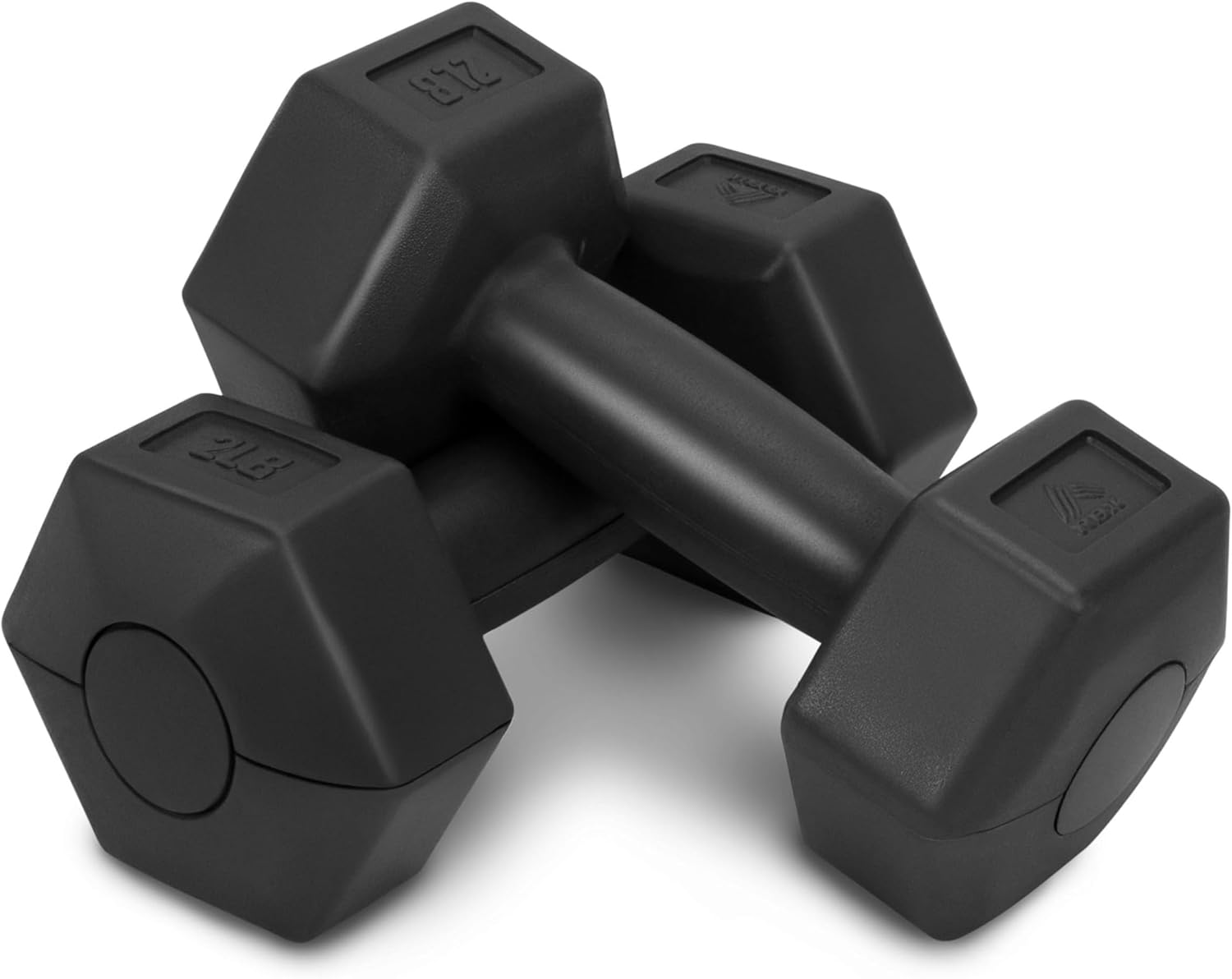 RBX 4ポンド ペア 六角ダンベル 各2ポンド 安定性のための六角形 コンパクトで持ち運びが簡単 ダンベルセット 筋力トレーニング