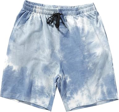 Pantaloni da Spiaggia Tie-Dye Pantaloni Larghi da Uomo a Cinque Punte per  Tutto Il Match Tide Primavera ed Estate Pantaloni Grandi per Le Vacanze al  Mare Moda : Amazon.it: Abbigliamento