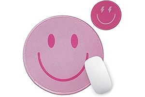 Smiley Face Mouse Pad: The Happiness Companion for Your Desk
