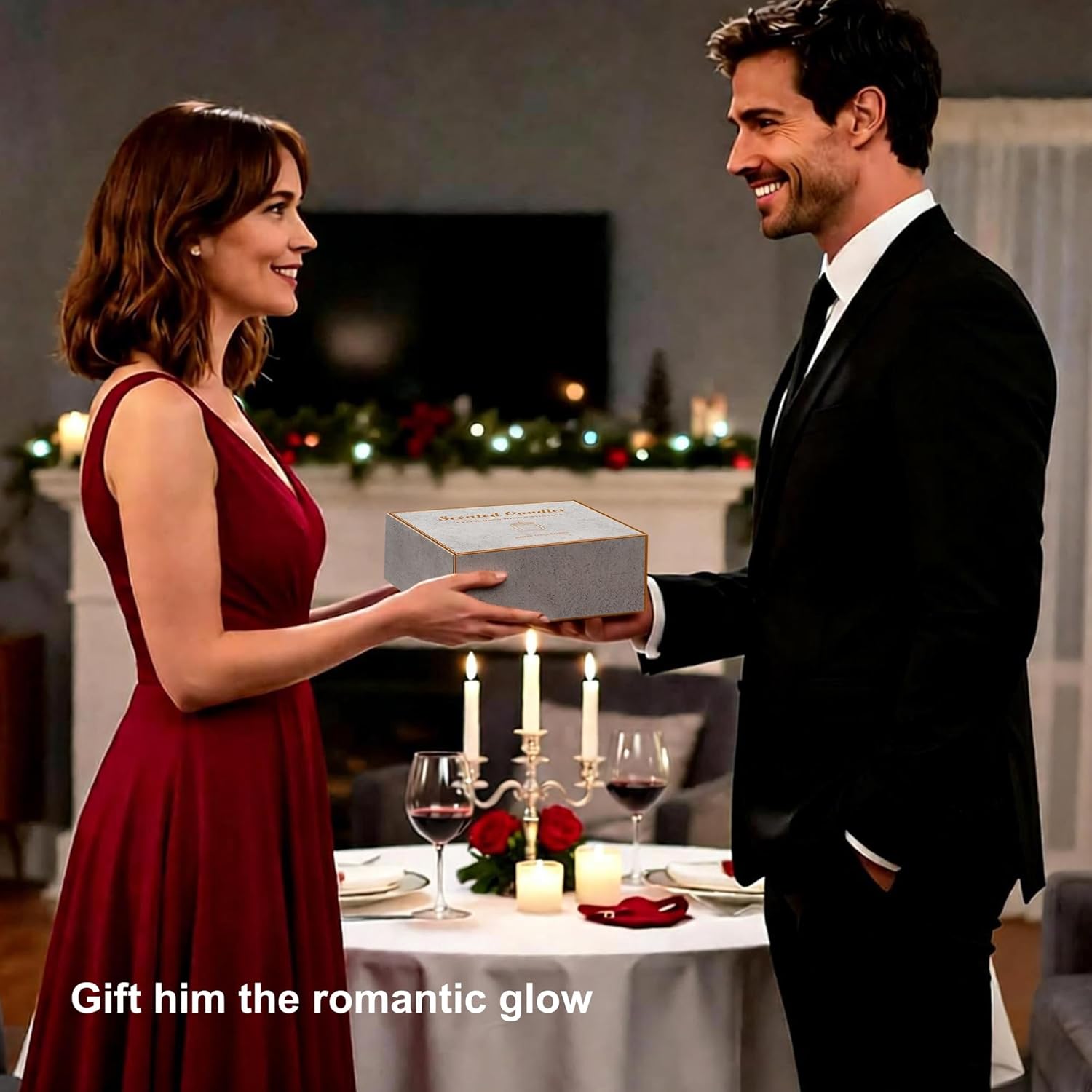 6 Pack Men Candles for Home Scented, Soy Wax 200 Hour Long Lasting Candle, Soy Candle Gifts Set for Birthday, Valentine, Christmas, Anniversary Present - Image 7