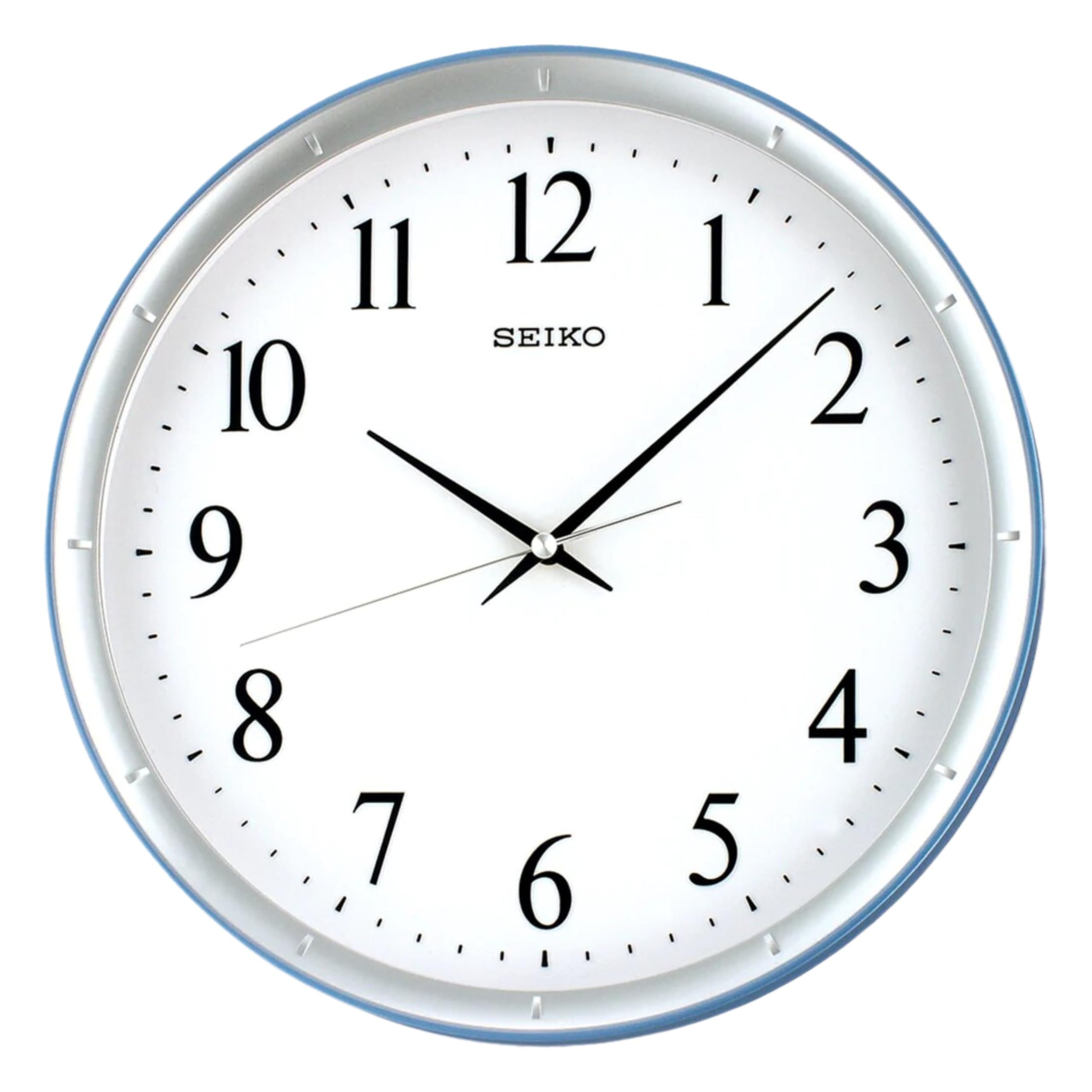 Wall Clock (31.1 cm x 31.1 cm x 4.4 cm, White, QXA378LN)