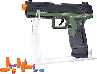 Yewdrum Soft Bullet Toy Blaster, 40 Foam Darts, 16 Plastic Shells, 2 Dart Cartridge, Educationl Toy Gift for Boys and Girls Age 8+