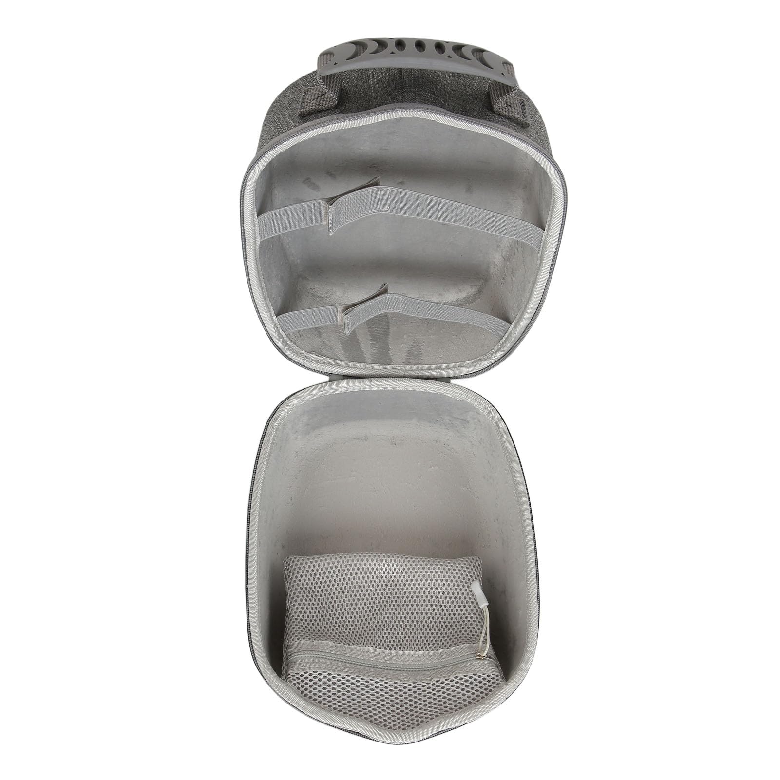 KIMISS Étui de Voyage pour Casque VR, étui de Transport Portable Anti-chute Gris EVA pour PS VR2 avec Couvercle de Protection d'objectif