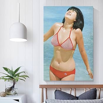 河合奈保子 特大ポスター 河合奈保子・特大水着ポスター・ビキニポスター・A1サイズ 美品