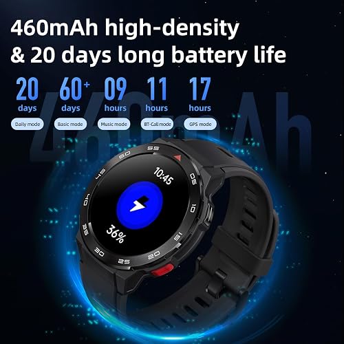 Mibro GS Pro Smartwatch Uomo Donna, 1,43" AMOLED, GPS, 5 ATM, Nero - 6