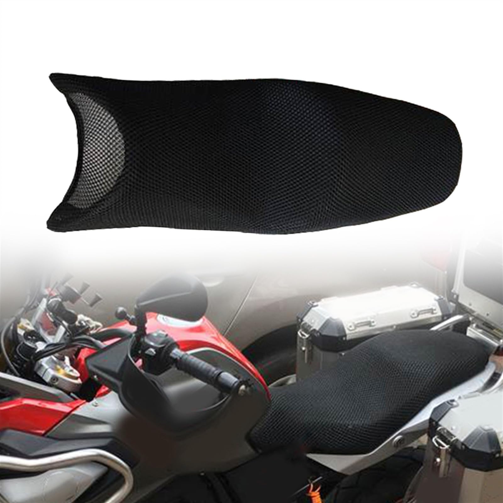 Selle moto G310R brûlante ? Housse de siège respirant
