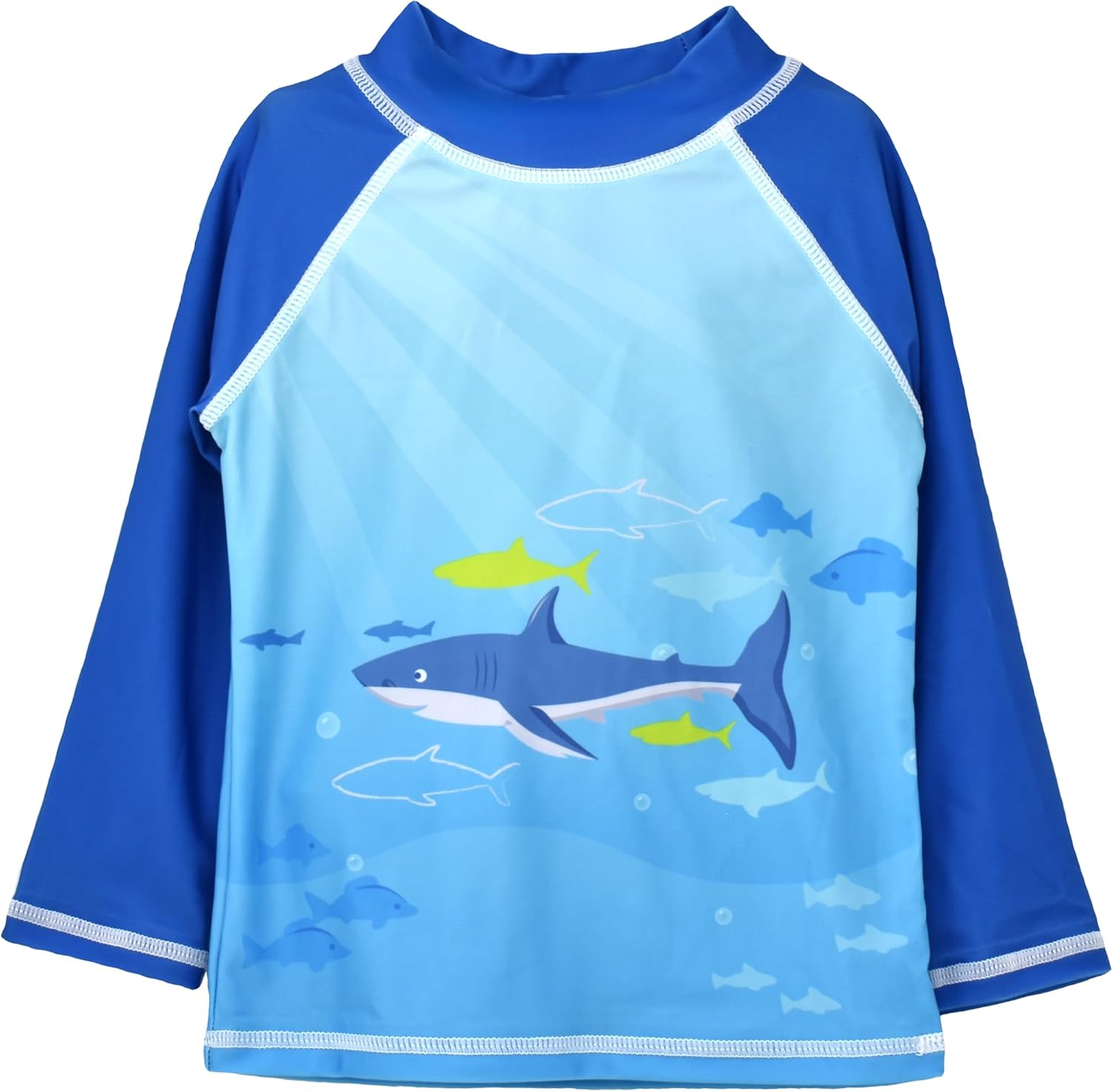 Flap Happy Boys' UPF 50+ Graphic Rash Guard Swim Top