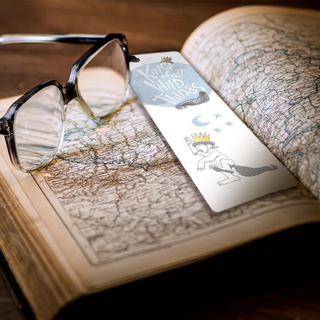 Where The Wild Things are - King of Wild Things - 2" X 7" Glossy Tassel Bookmark - Officially Licensed Merchandise - Image 4