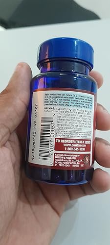 Miniatura 17 de Puritan's Pride Coenzima CoQ10 de 100 mg, suplemento dietético para la salud cardíaca, presión arterial, salud oral de las encías y apoyo al